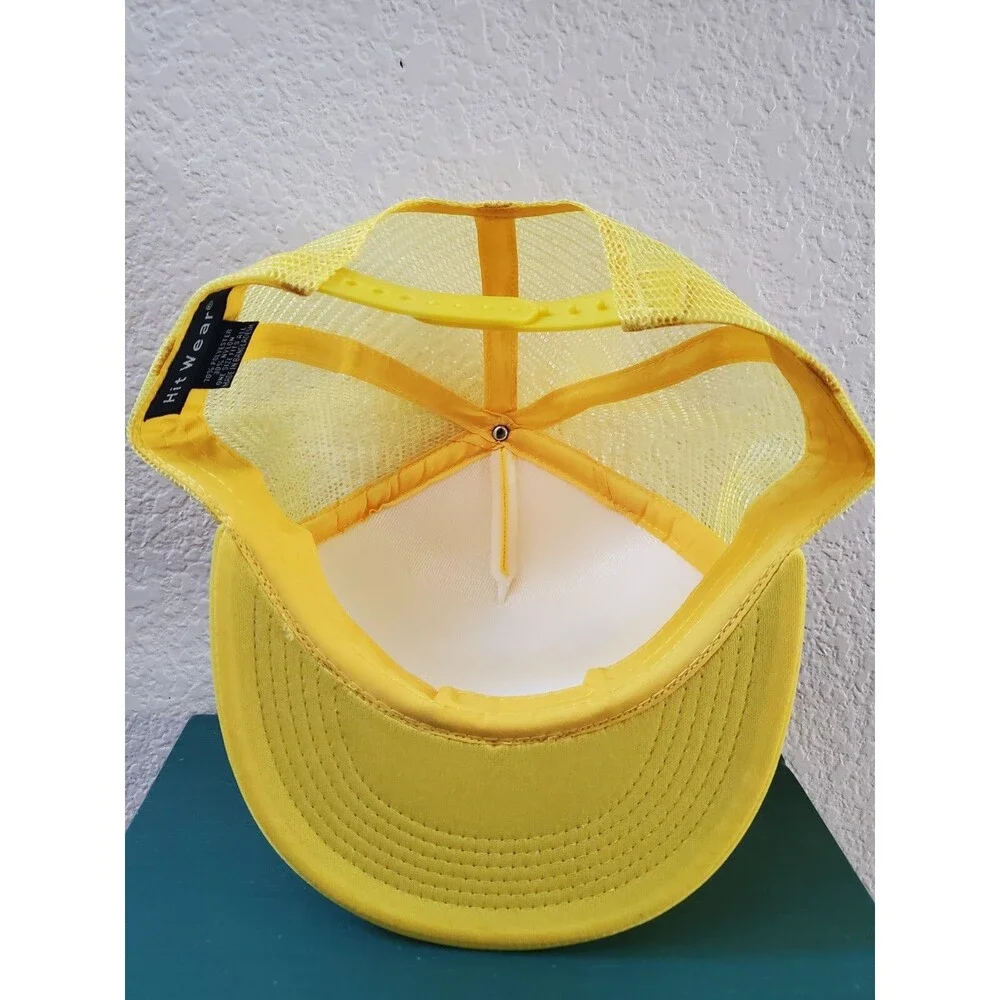 Outdoor Adventure X Hat Yellow Foam Mesh Trucker Cap Snapback Outdoor Retailer